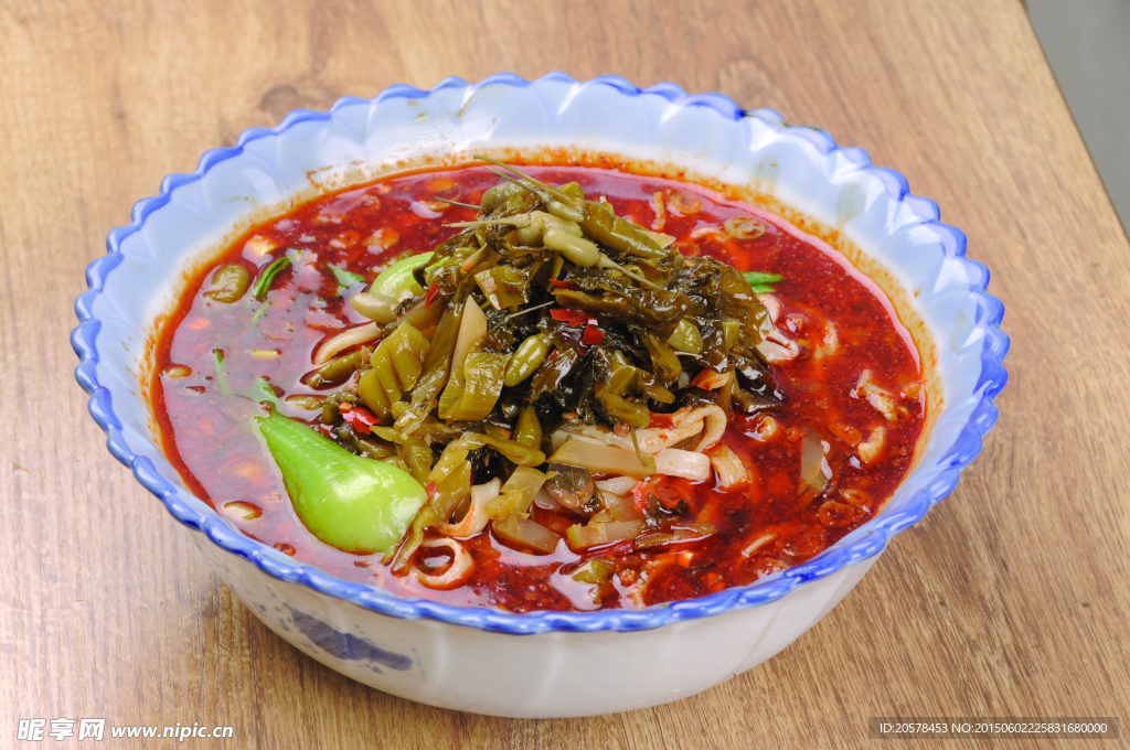 四川泡菜面