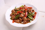 尖椒炒大肠