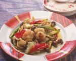 蘑菇炒虾仁