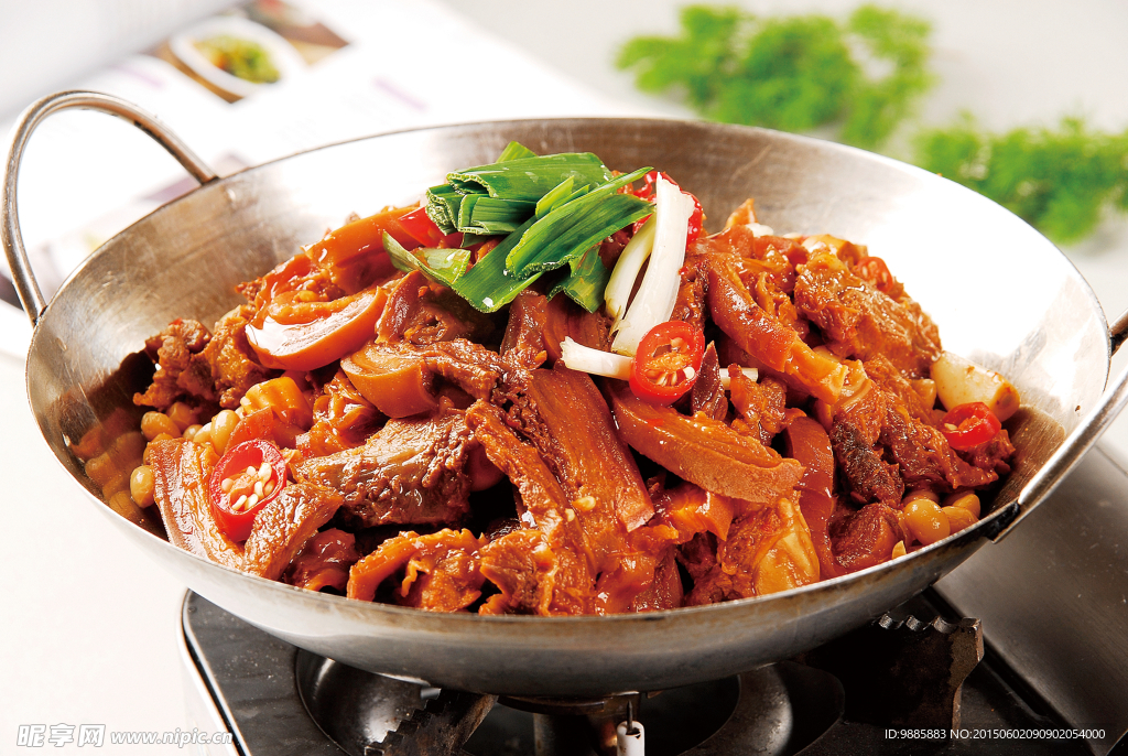 干锅狗肉