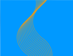 飘动的线条flash矢量动画