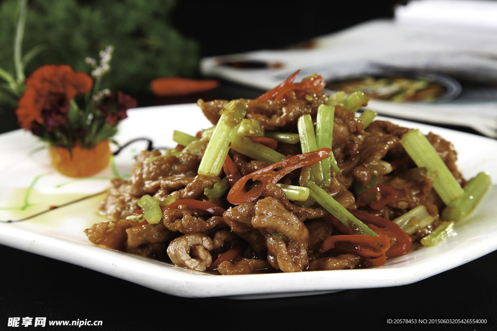 美人椒蒙古牛肉