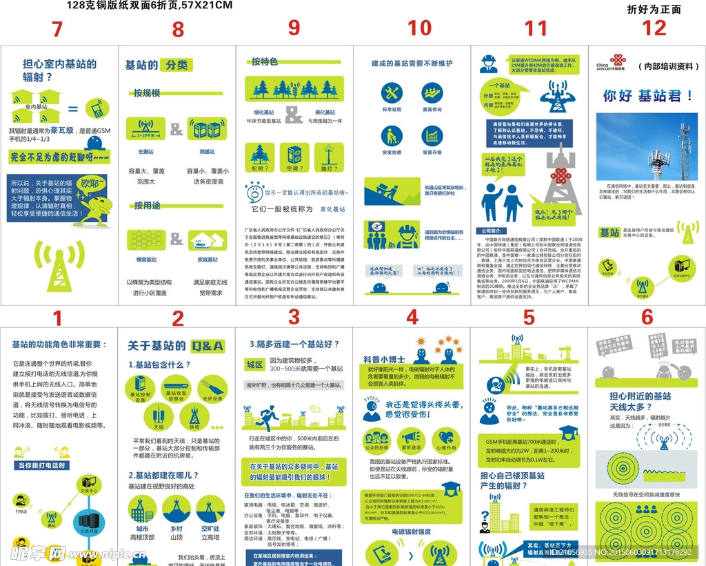 中国联通基站介绍小册子