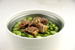 咸鸭毛豆