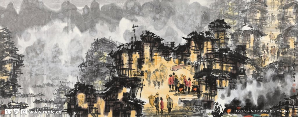 山城小景