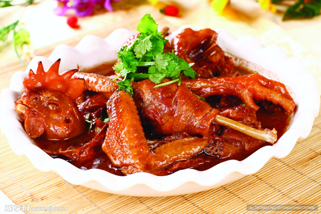 红烧土鸡