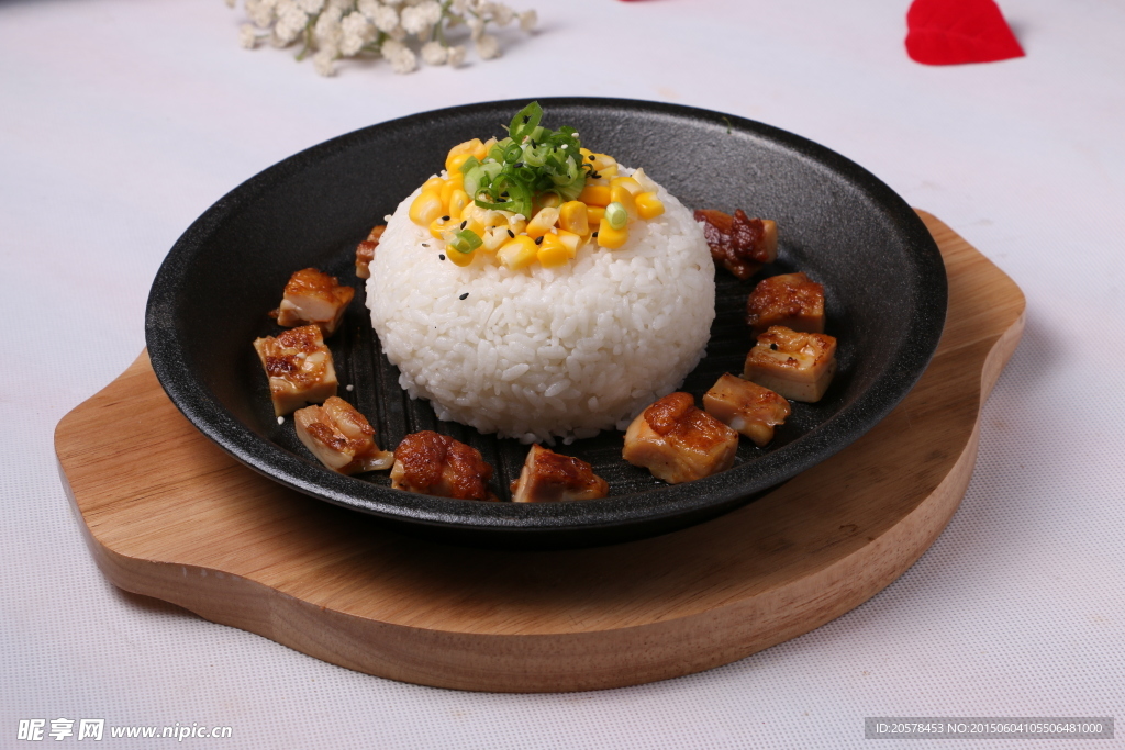 黑椒鸡肉饭