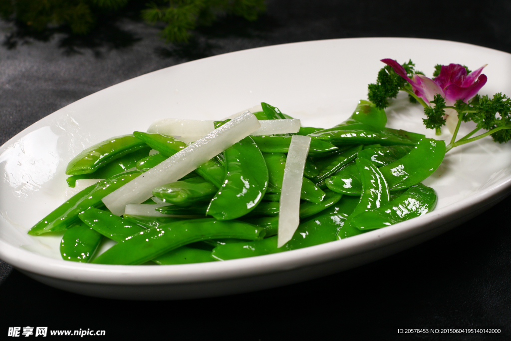甜蜜豆炒山药