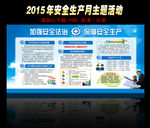 2015年安全生产月主题图片