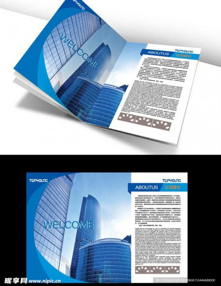 公司简介 科技画册图片