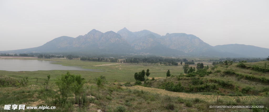 少室山全景