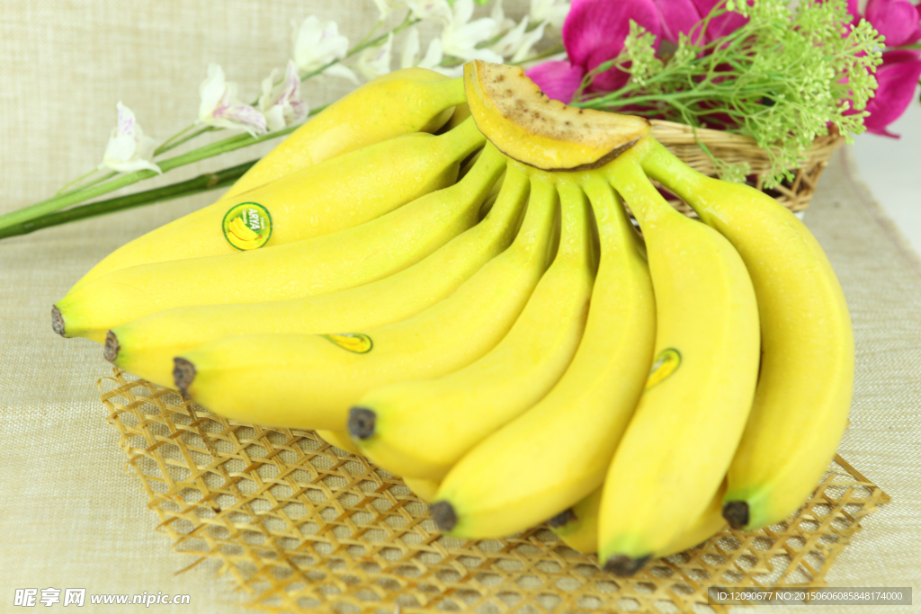 香蕉素材  一串香蕉 香蕉