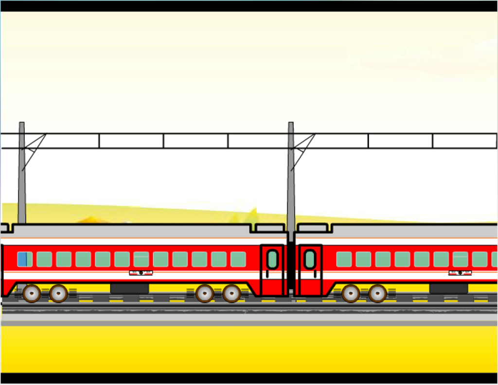 行驶的火车flash源文件