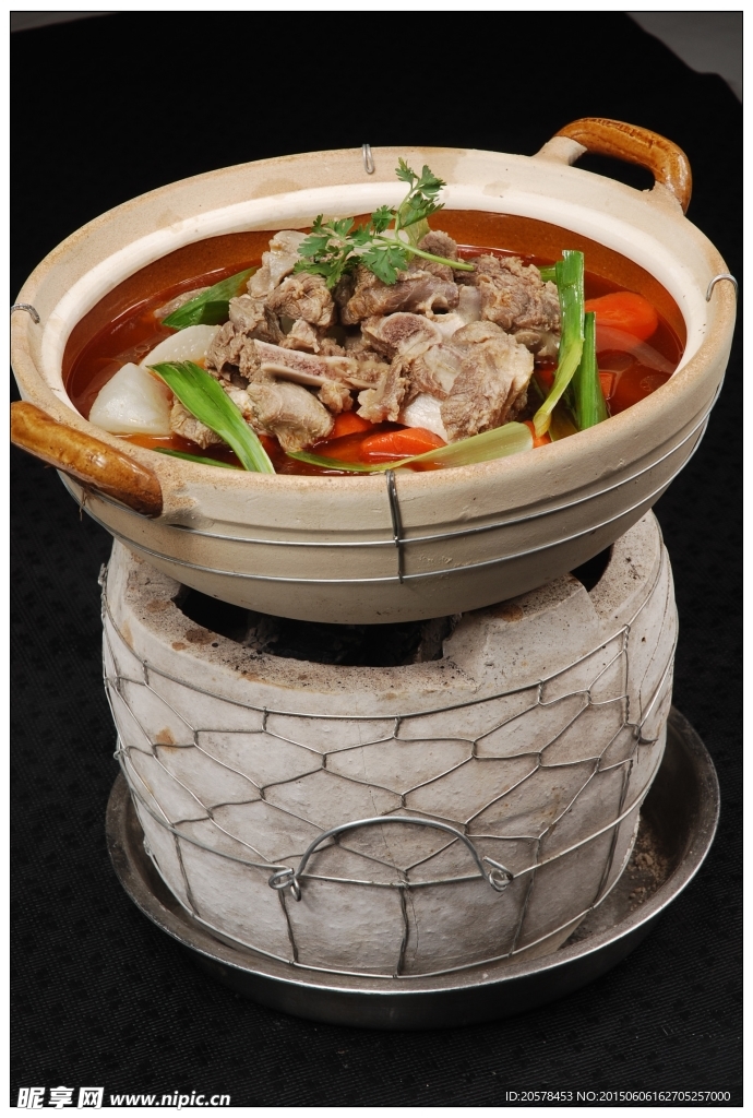 土豆焖羊肉