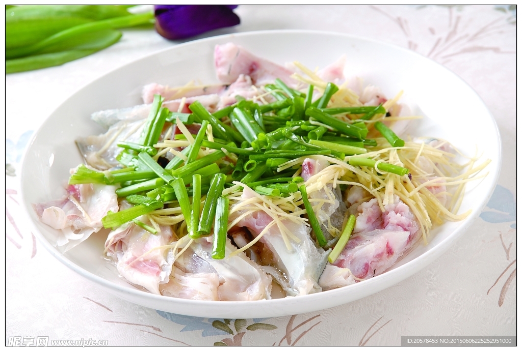 姜丝蒸鱼脸