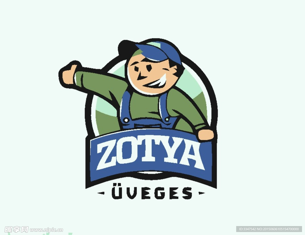 卡通logo