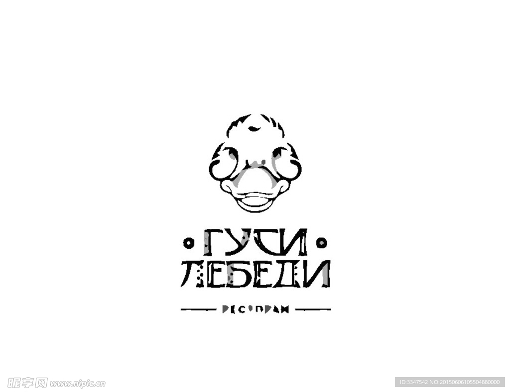 卡通logo