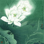 国画荷花