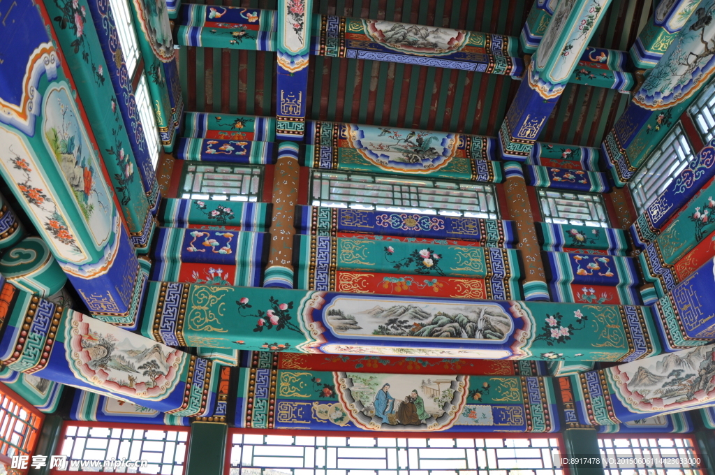 雕龙画柱