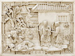 砂岩雕刻艺术壁画