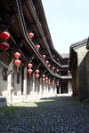 客家围龙屋 传统建筑 中国