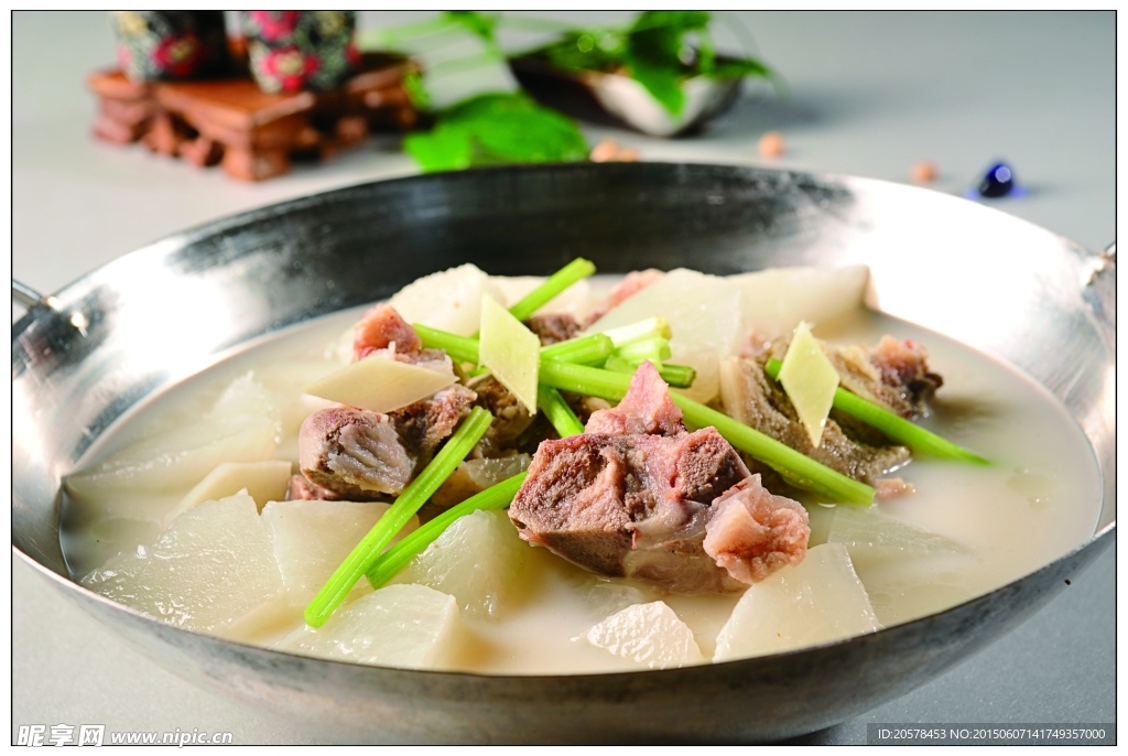咸骨萝卜锅仔