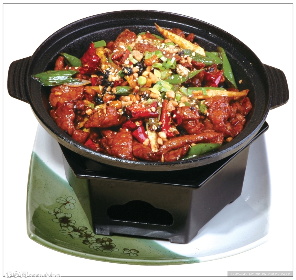 干锅小件牛肉