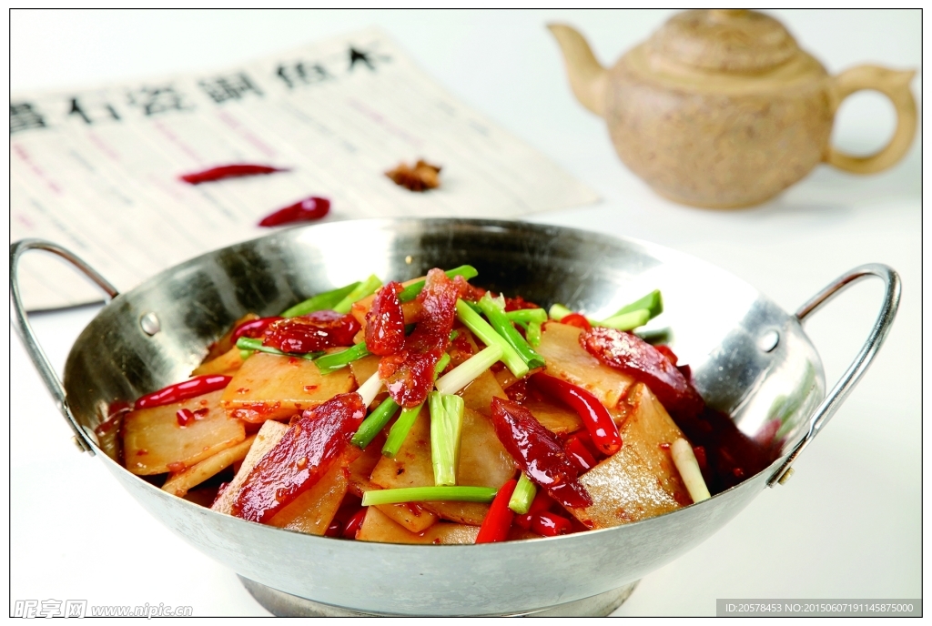 干锅土豆片