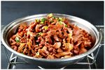 干锅鸡杂