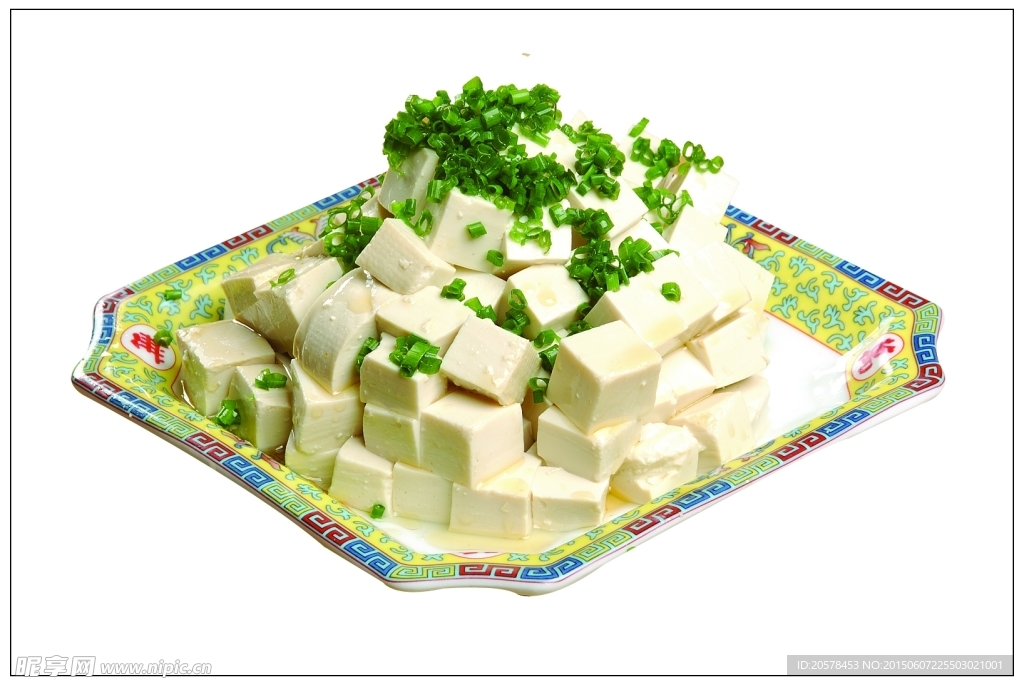 小葱拌豆腐
