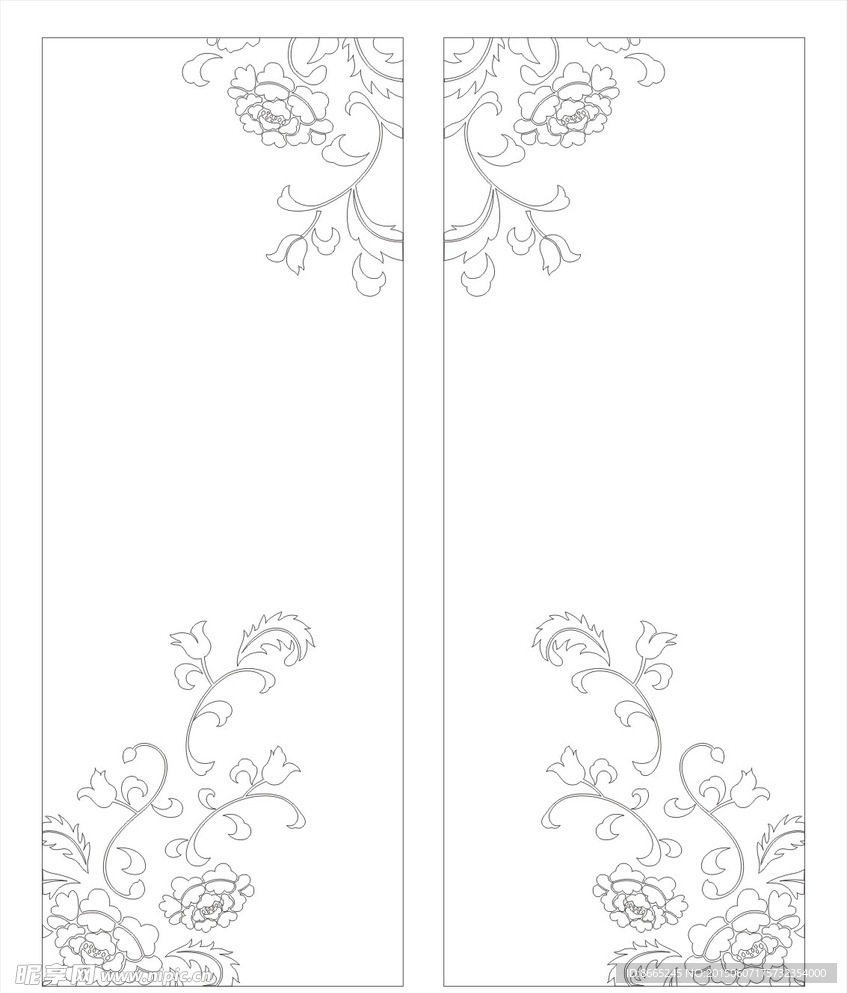 移门花纹