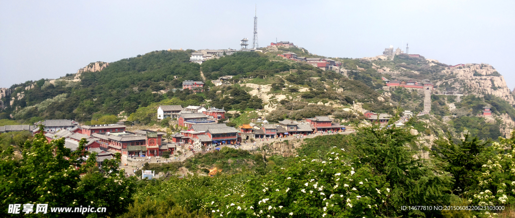 泰山顶全景