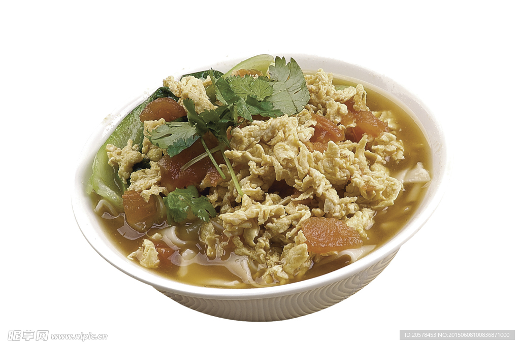 西红杭鸡蛋面