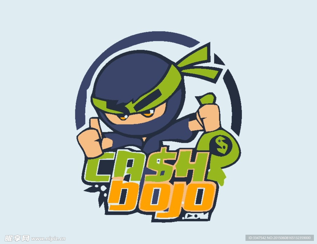 卡通logo