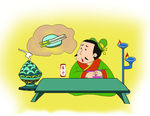 传统典故儿童成语故事插画图片