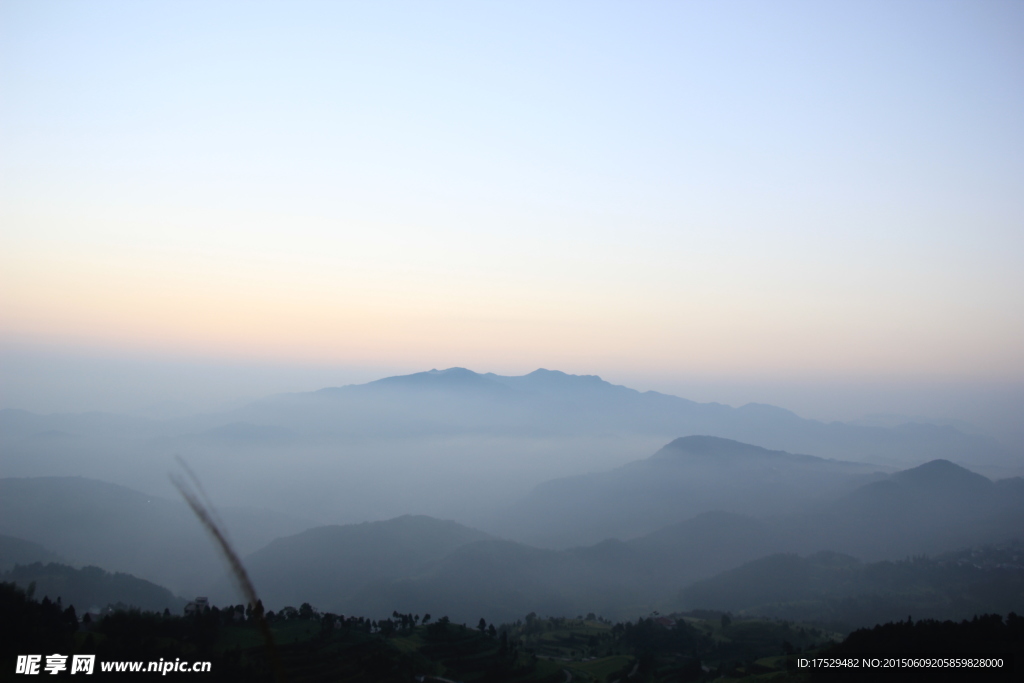 山顶风光