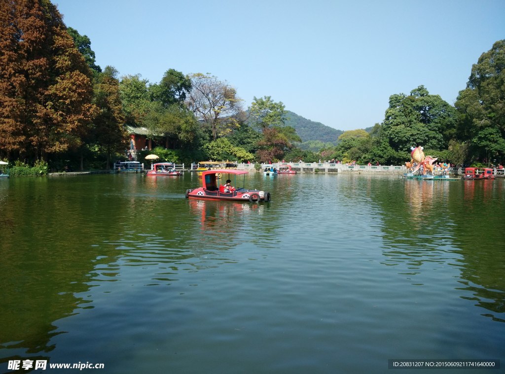 白云山风景图片