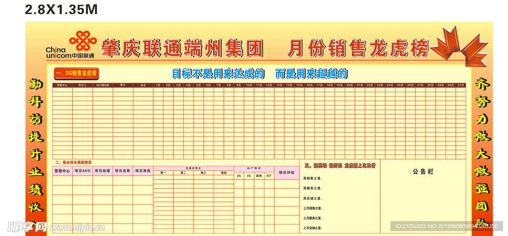 中国联通龙虎榜宣传栏