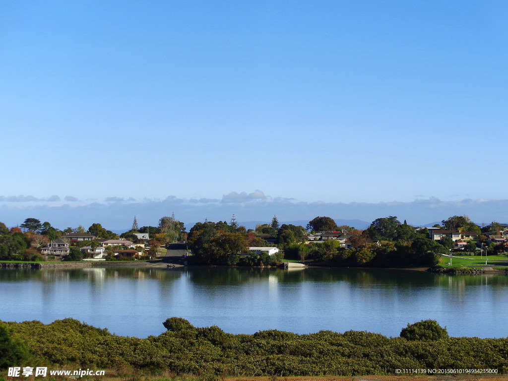 新西兰海滨风景