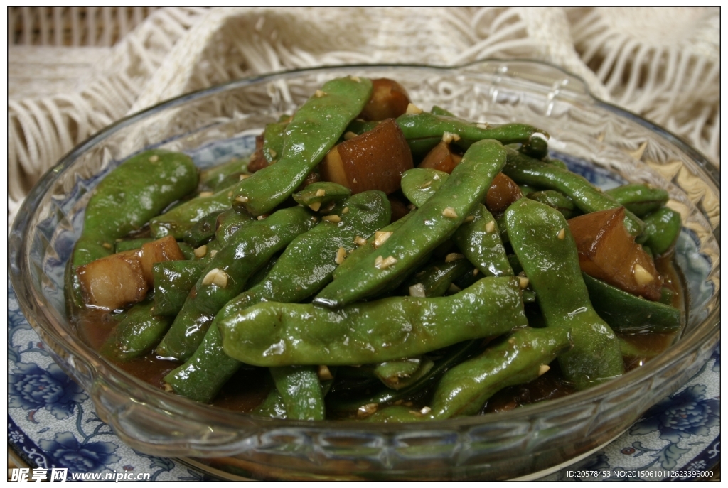 肉焖扁豆