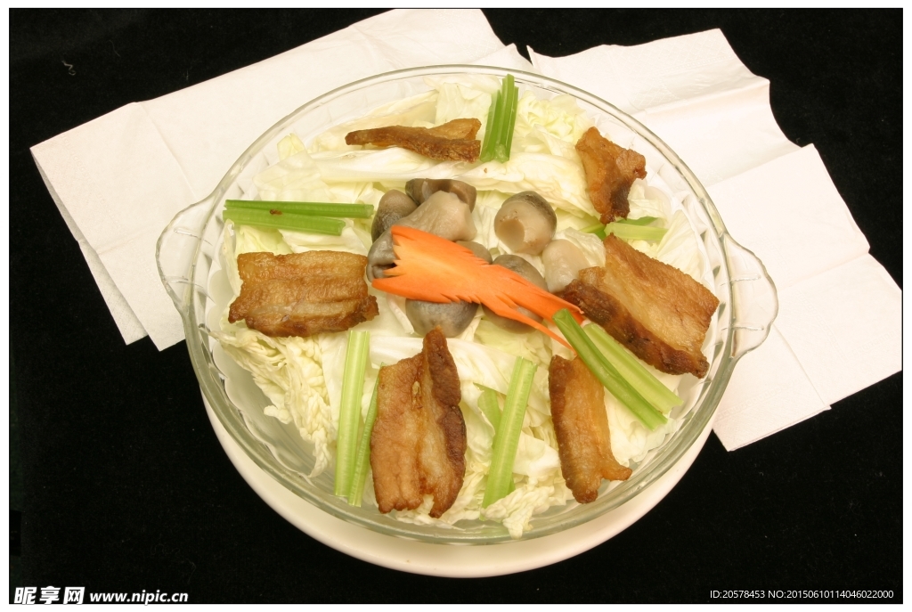 绍菜焖咸肉