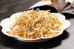笨豆芽炒粉条