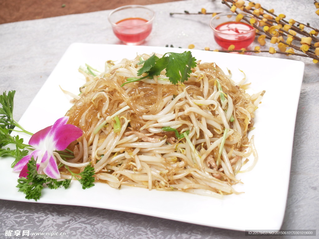 豆芽炒粉丝怎么做_豆芽炒粉丝的做法_小主丁丁_豆果美食