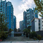 城市风貌 城市道路 城市绿化