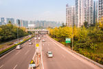 城市风貌 城市道路 城市绿化