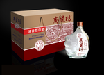 高粱坊酒瓶包装