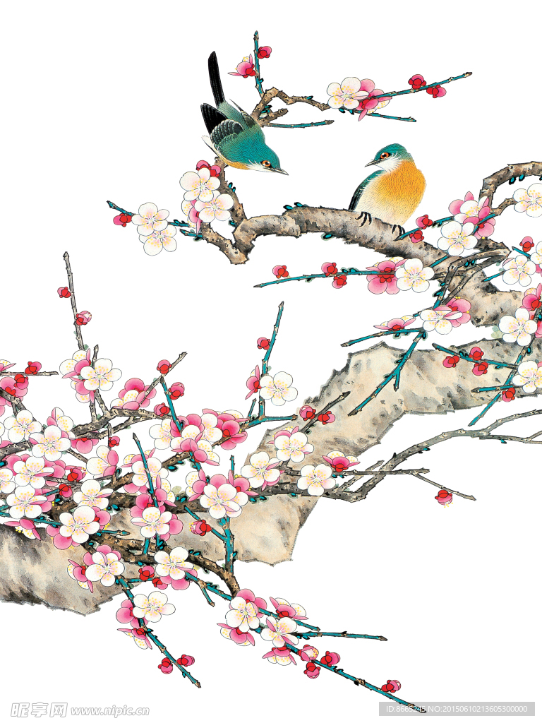 梅花喜鹊