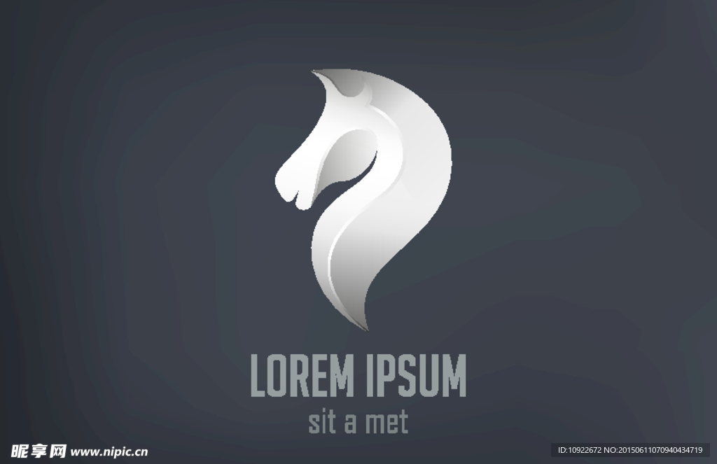 时尚立体 LOGO设计