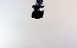 墨滴扩散动态素材