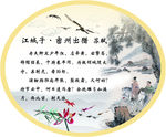 江城子 密州出猎文化 展板